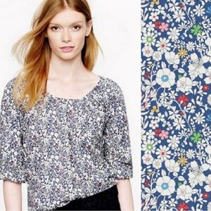 Liberty print blouse.
